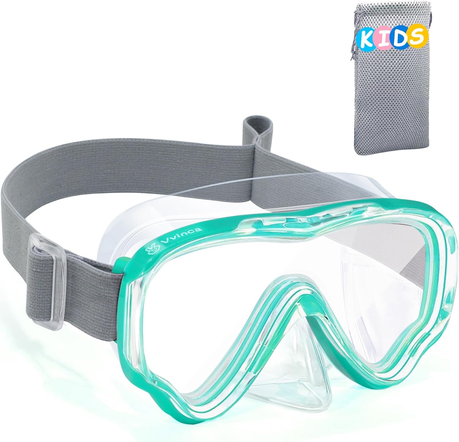 Kids-Goggles, Unique Vvinca Diving Mask with Nose Cover, Special Vvinca Kids Swi...