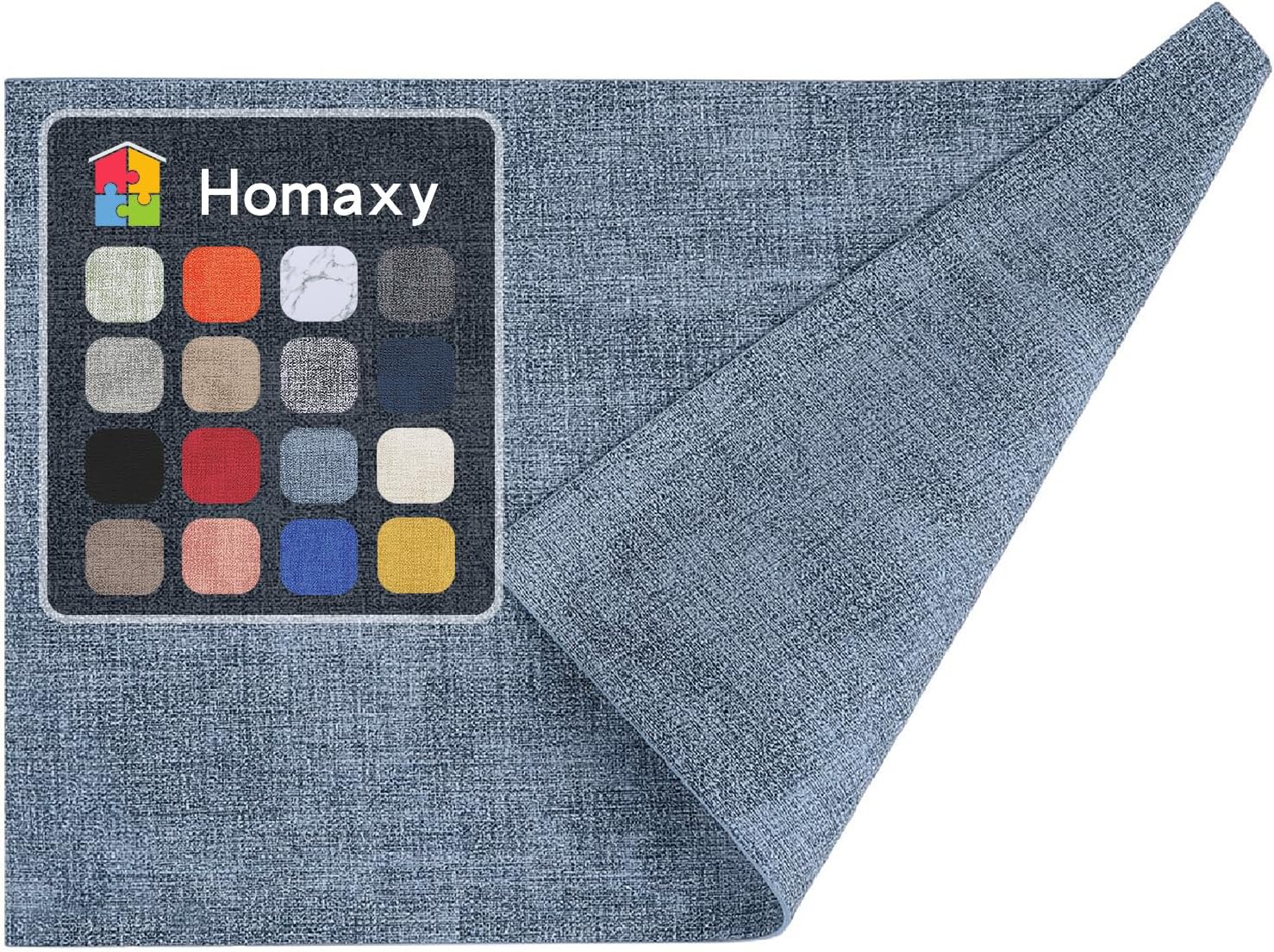 Homaxy Faux Leather Heat Resistant Placemats, Special Placemats for Dining Table...