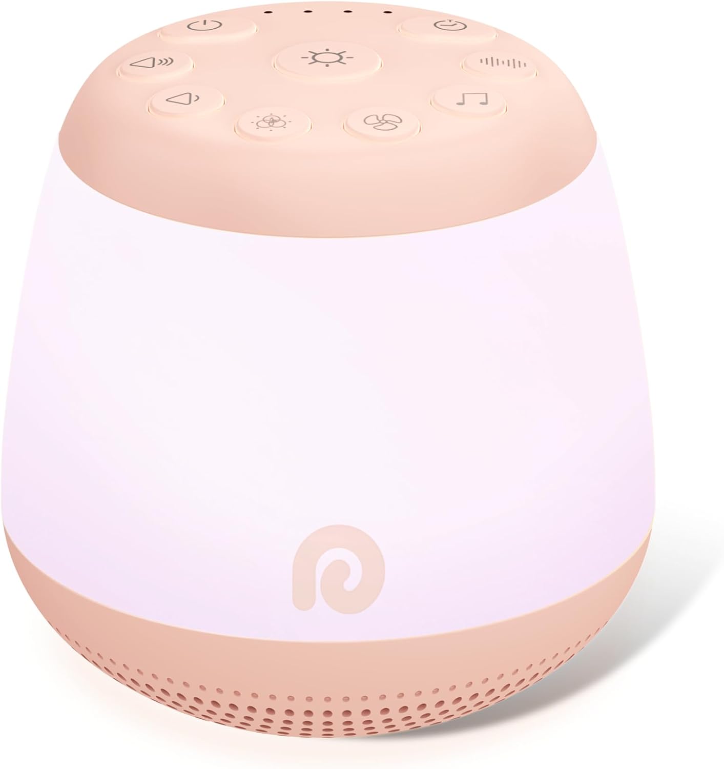 Dreamegg White Noise Machine, Special Portable Sound Machine With 8 Night Lights...