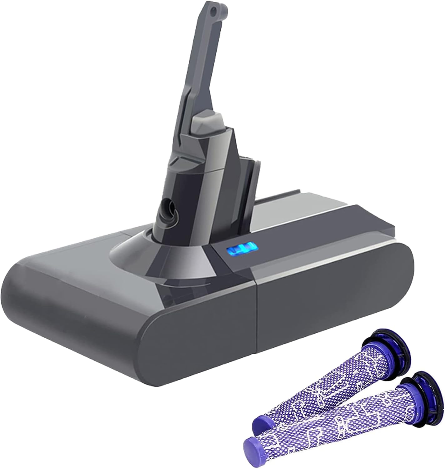 Upgraded 6000mAh V8 Battery Replacement for Dyson...