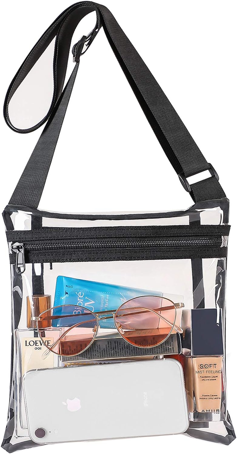 Vorspack Clear Bag, Special TPU Clear Purse for Stadium Approved Events, Innovat...