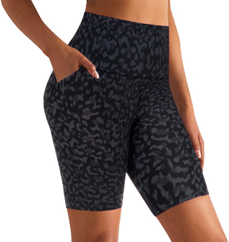 GROTEEN Biker Shorts for Women, Special Yoga Workout Shorts with Pockets, Innova...