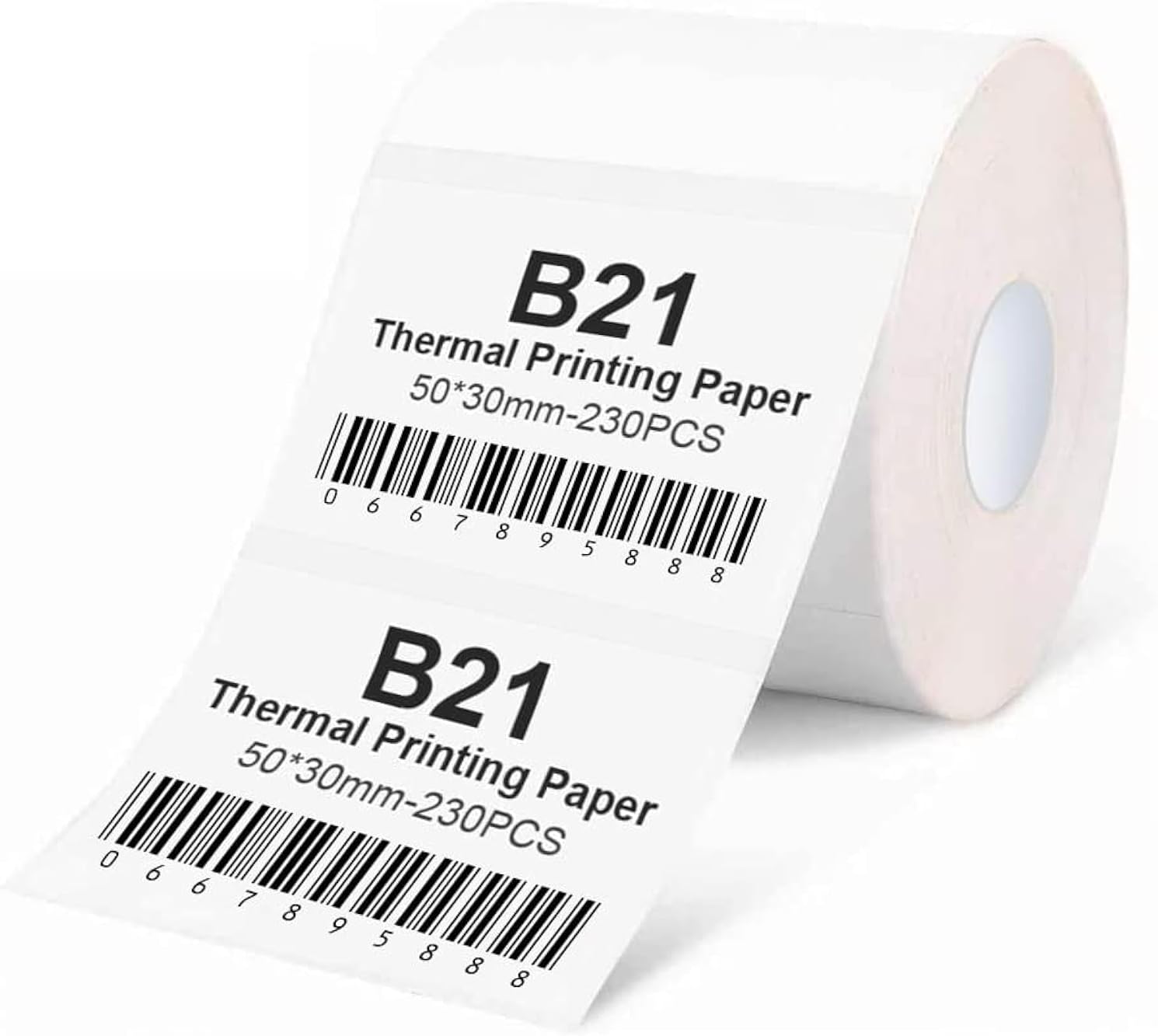 NIIMBOT B21 Lable Maker Tape 1.97" x 1.18" (50×30 mm) Printer Sticker Paper with...