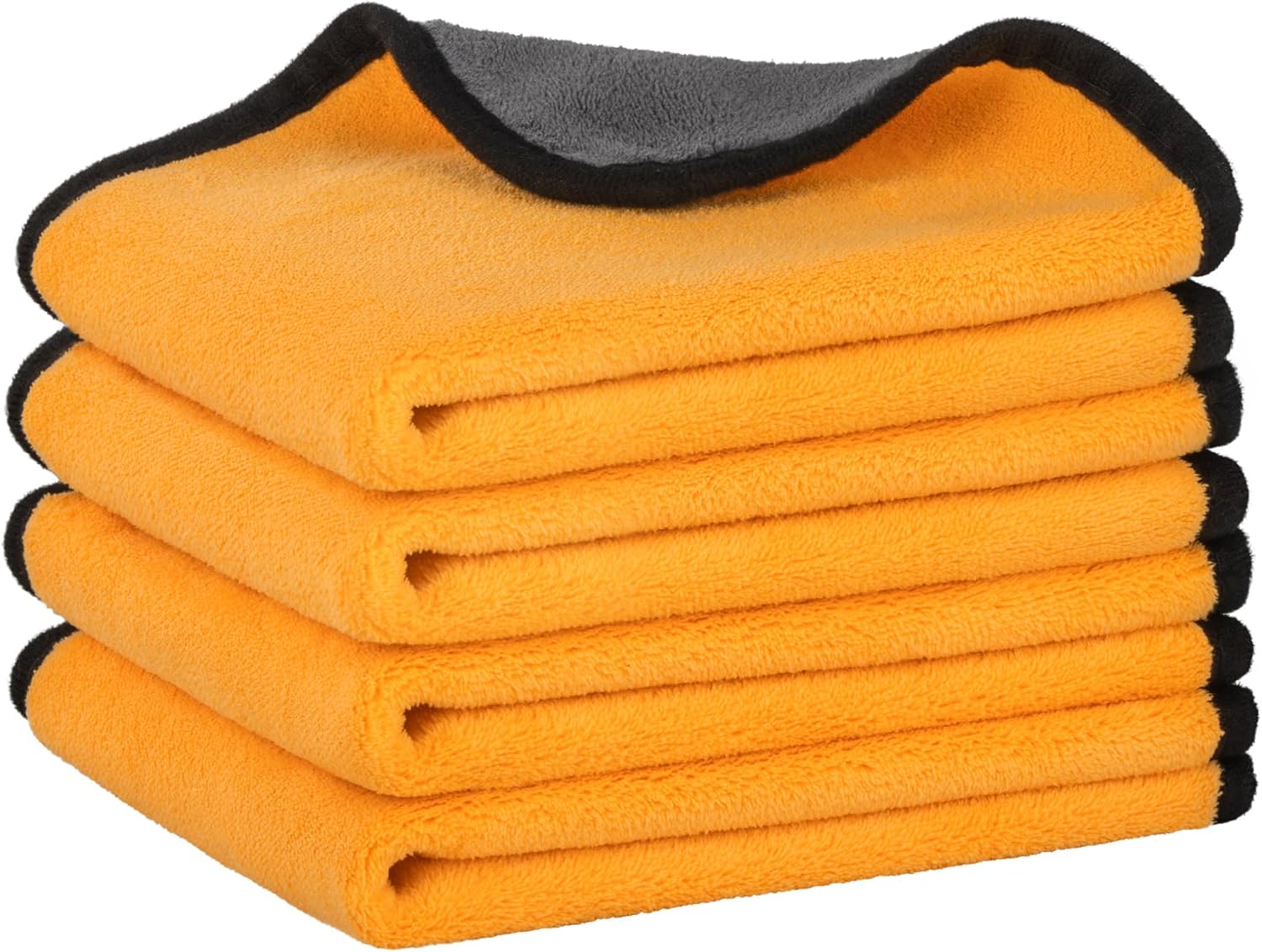 Bemece Car Cleaning Cloth, 4 pack, Microfibre Car Cleaning Towels, lint-free, fo...