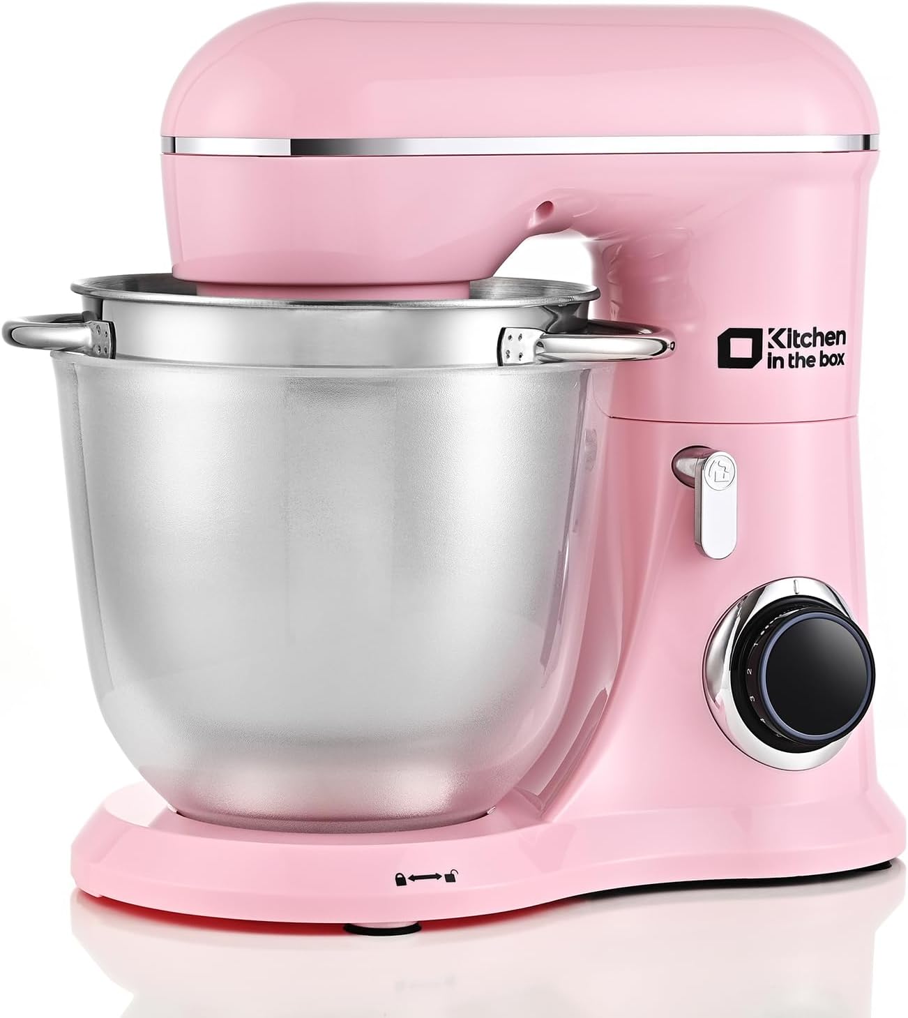 Kitchen in the box Stand Mixer, 4.5QT+5QT Two bowls Electric Food Mixer, 10 Spee...