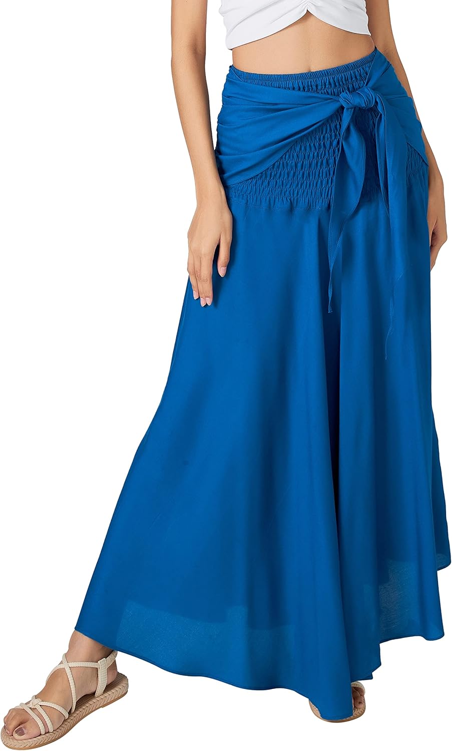Joob Joob Long Boho Skirts for Women - Bohemian Hippie Maxi Summer Skirt Large-X...