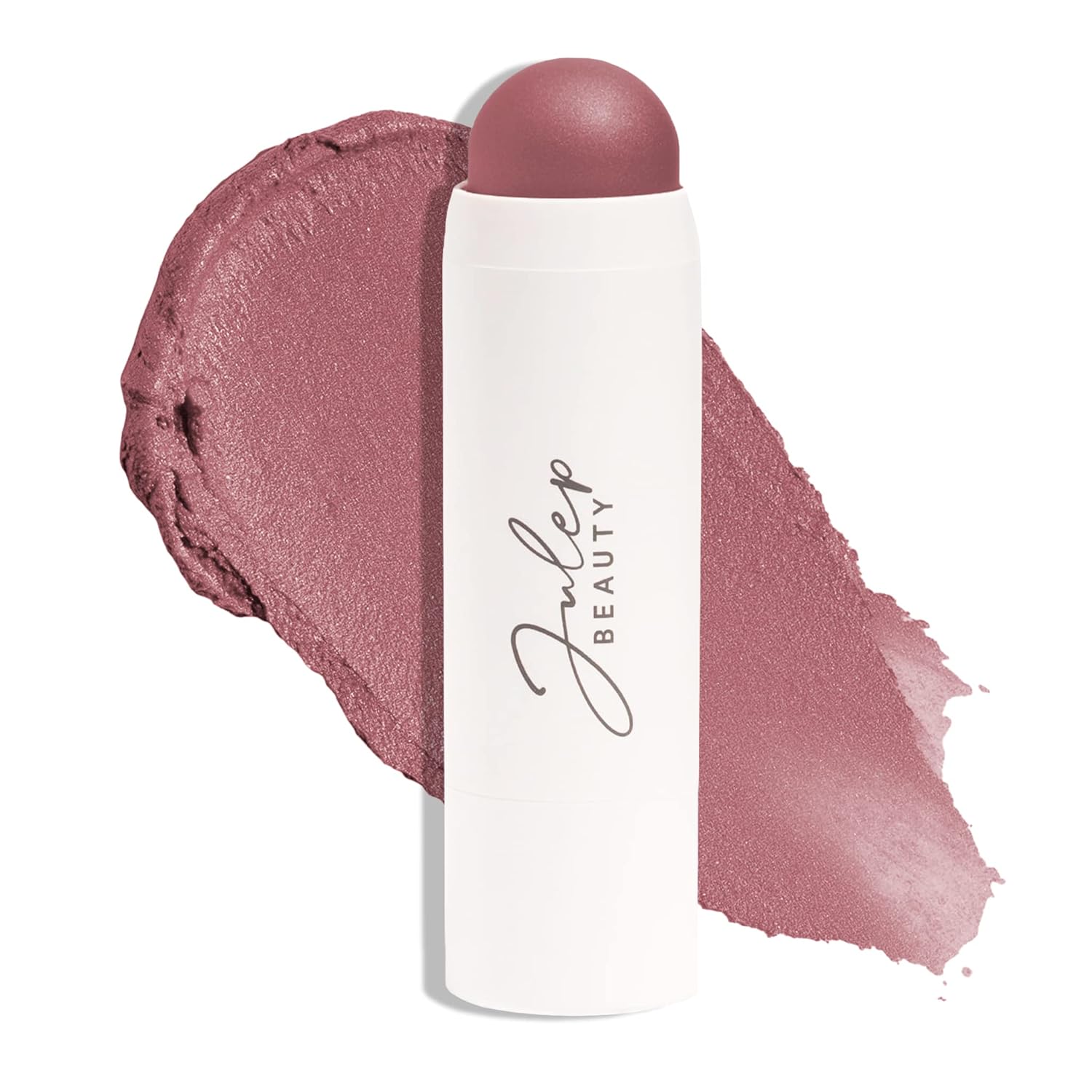 Julep Skip The Brush Cream to Powder Blush Stick - Muted Mauve - Blendable and B...