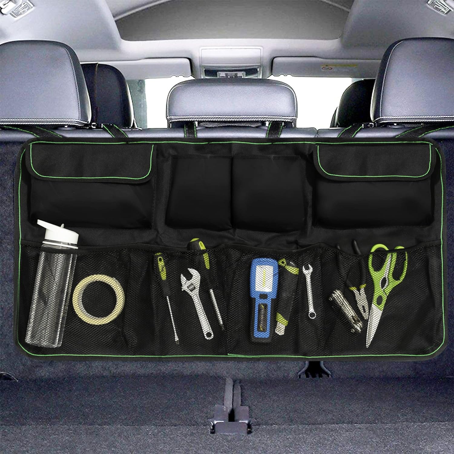 TANNESS Car Boot Seat Organiser, Special Car Backseat Storage Accessories Organi...