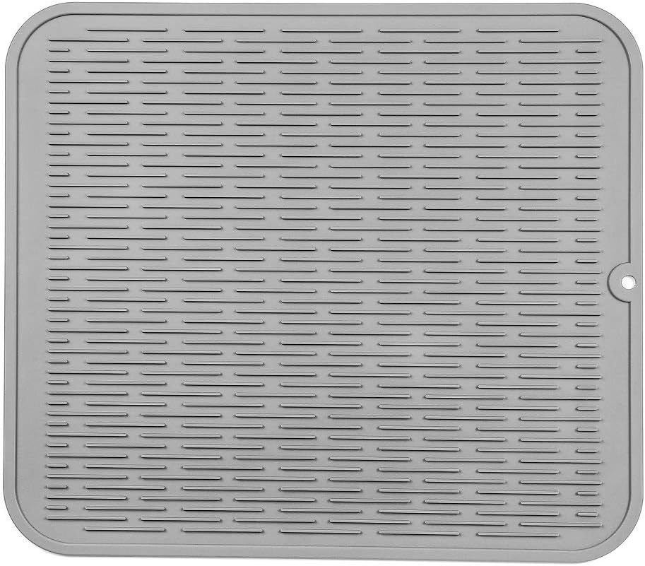 MicoYang Silicone Dish Drying Mat for Multiple Usage,Easy clean,Eco-friendly,Hea...