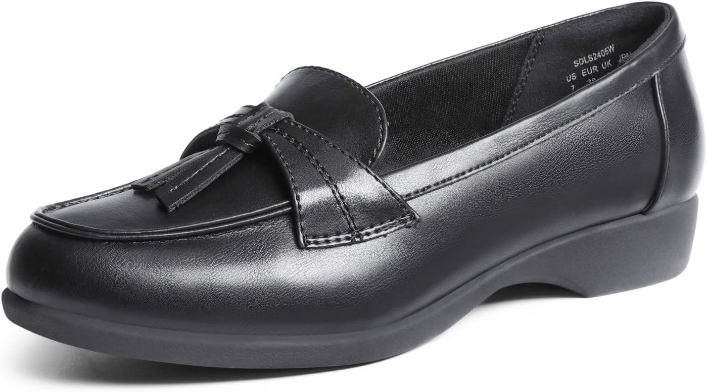 DREAM PAIRS Women's Comfortable Shoes, Special Dressy Slip-on Loafers Business C...