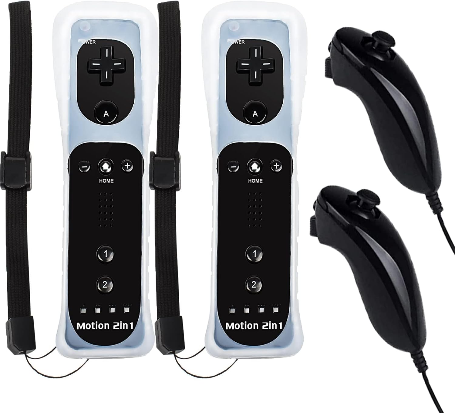 Gamrombo 2er Set Wii Remote Controller, Wireless Controller for Nintendo Wii, Wi...