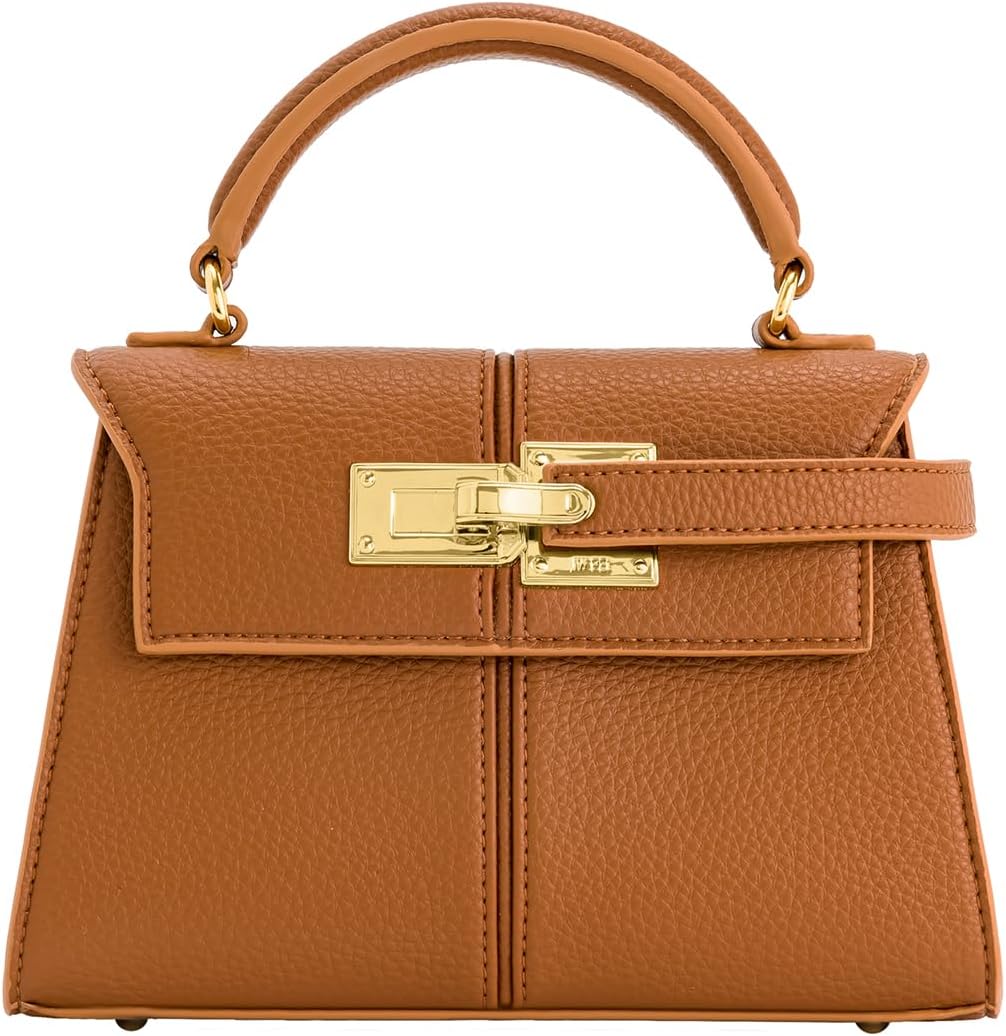 JW PEI Women's Elise Top Handle Bag Small Brown