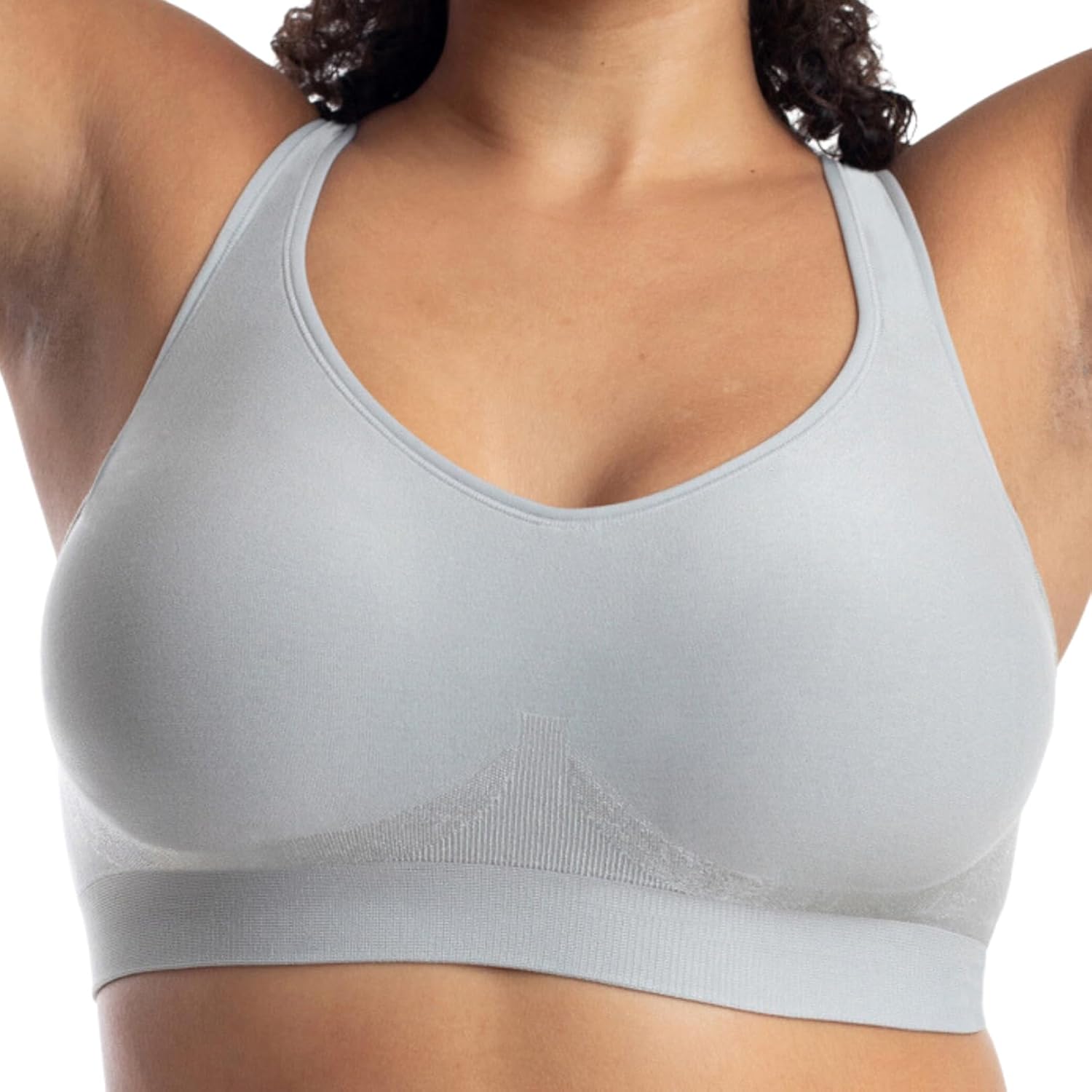 Underoutfit Bra for Women - Wireless Everyday Bra with Adjustable Straps Medium...