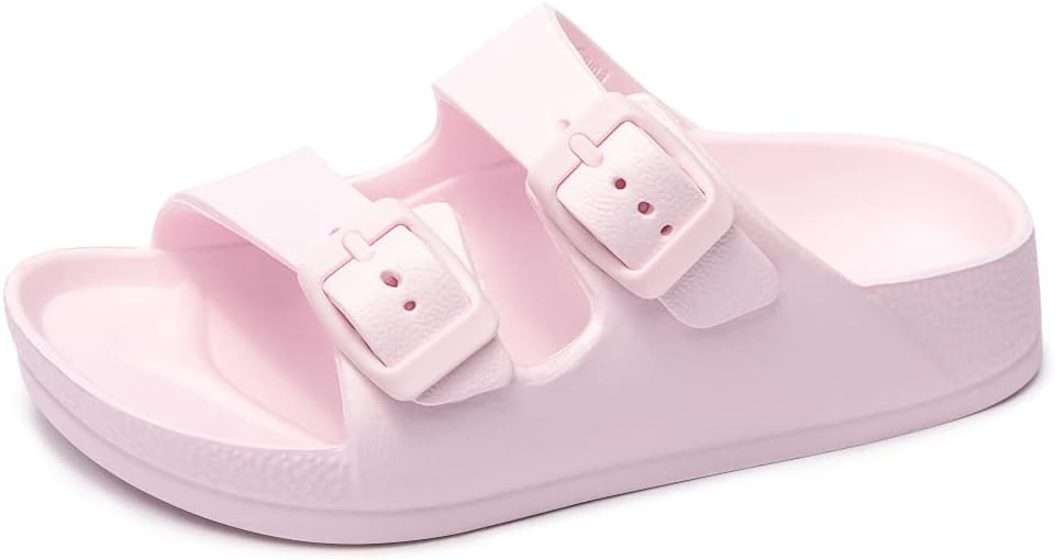 FUNKYMONKEY Unisex-Child Slides, Special Adjustable EVA Flat Sandals, High-Quali...