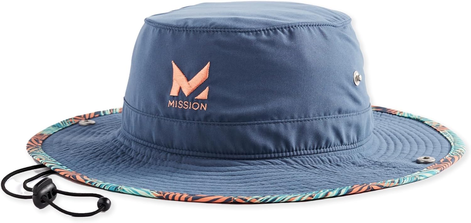 MISSION Cooling Bucket Hat - Unisex Wide-Brim Hat for Men & Women - Lightweight,...