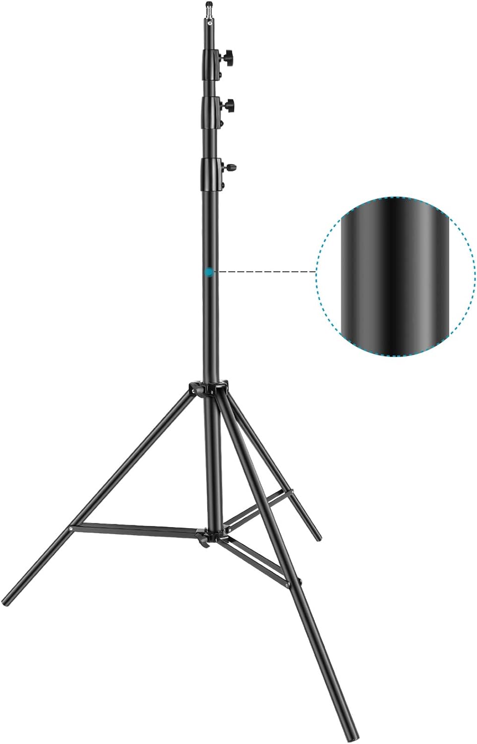 Neewer Heavy Duty Light Stand, Metal 13ft/4m Adjustable Photography Tripod Stand...