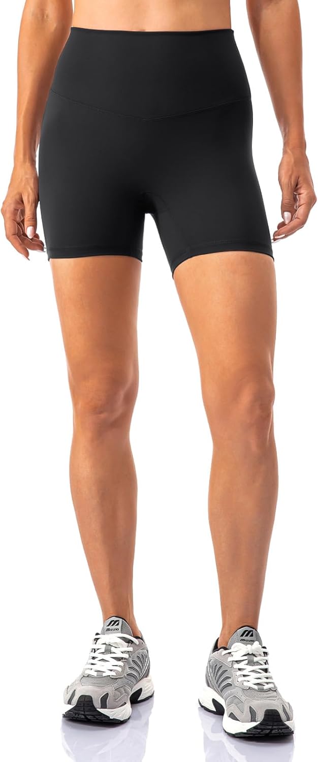 Lavento Women's All Day Soft Biker Shorts 3"/ 5"/ 7" - High Waisted Workout Gym...