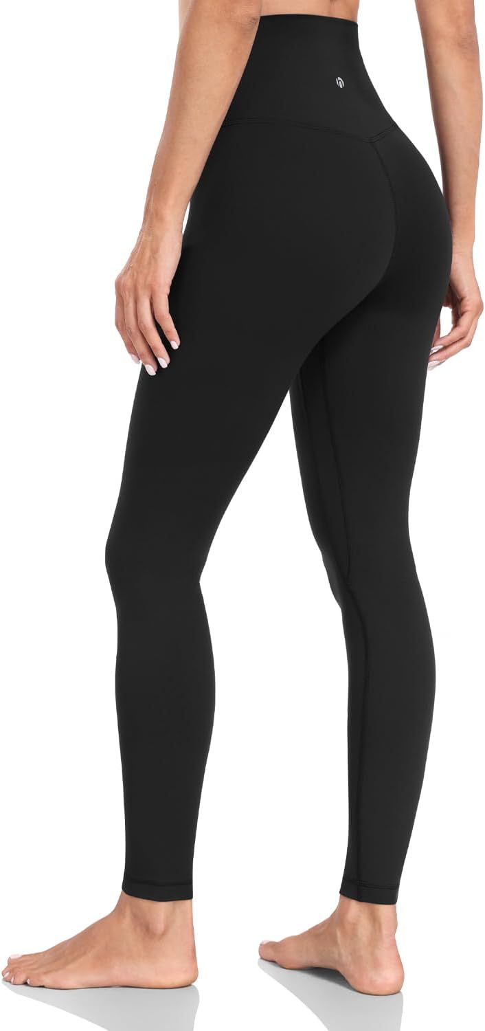 HeyNuts Yoga Pro Leggings, High Waisted Soft Pants Buttery Workout Athletic Comp...