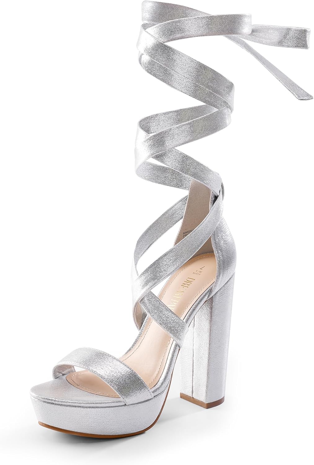 DREAM PAIRS High Heels, Special Chunky Block Platform Heels for Women, Unique St...