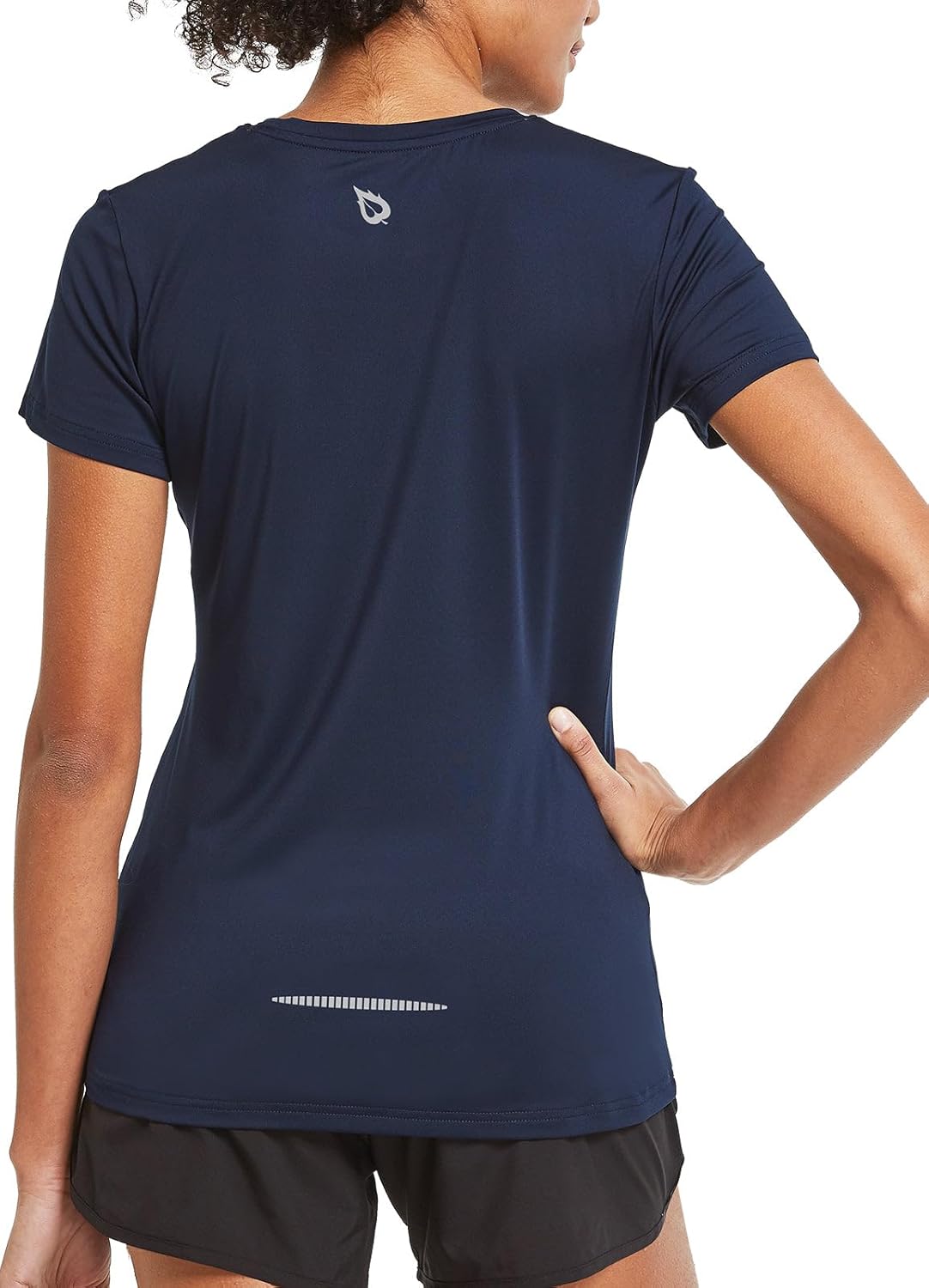 BALEAF Women's Short Sleeve Running Workout Shirts Athletic Tops Lightweight Qui...