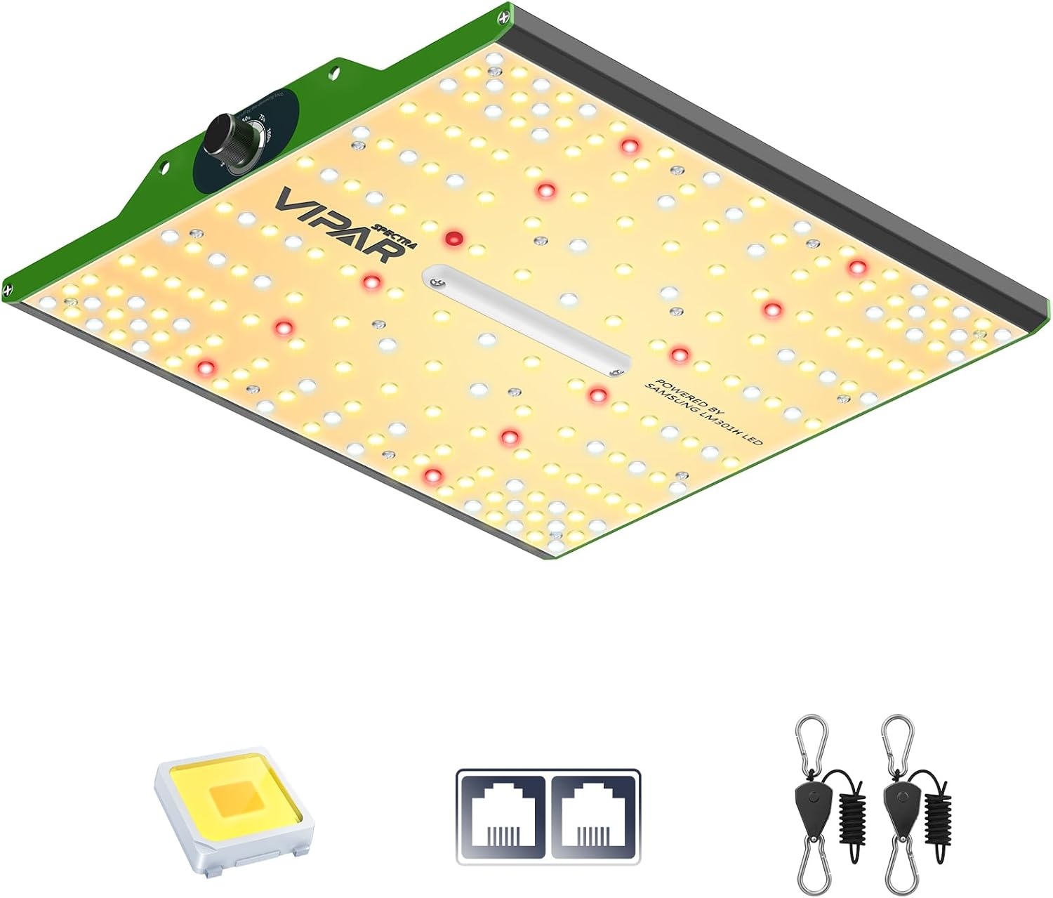 VIPARSPECTRA P1000 LED Grow Light for Seed Starting Vegetables Bloom, Samsung LM...