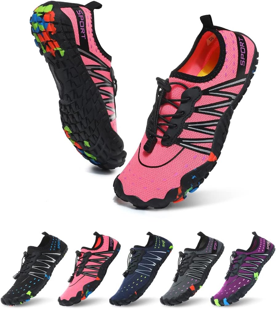 ziitop Water Shoes for Men Women Beach Barefoot Swim Rock Climbing Pool Shoes So...