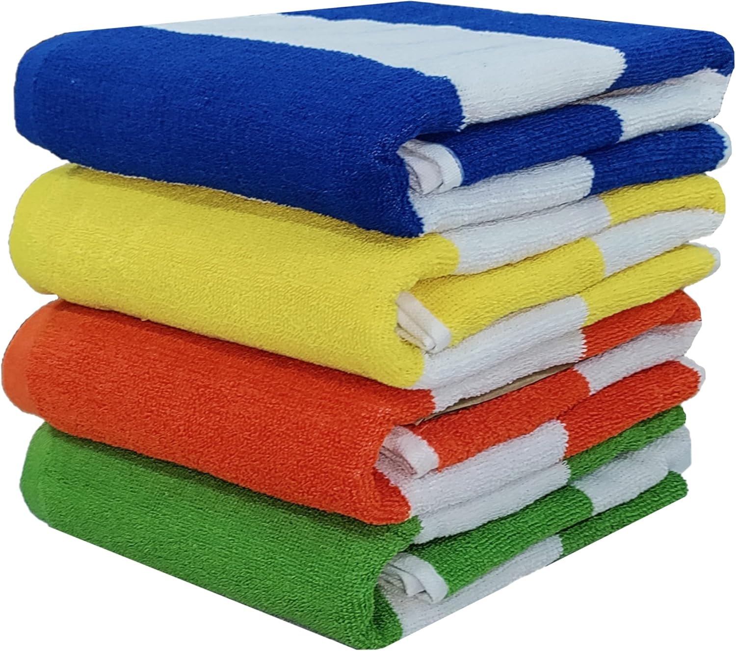 BolBom*S Cotton Beach Towels- Hammam Classic Pool Towel 30 x 60 Inches Oversized...