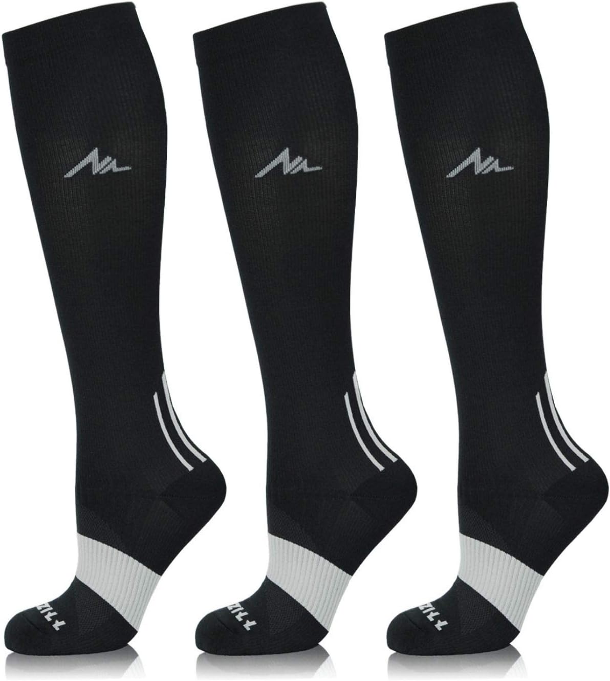 NEWZILL Medical Compression Socks for Women & Men Circulation 20-30 mmHg, Best f...