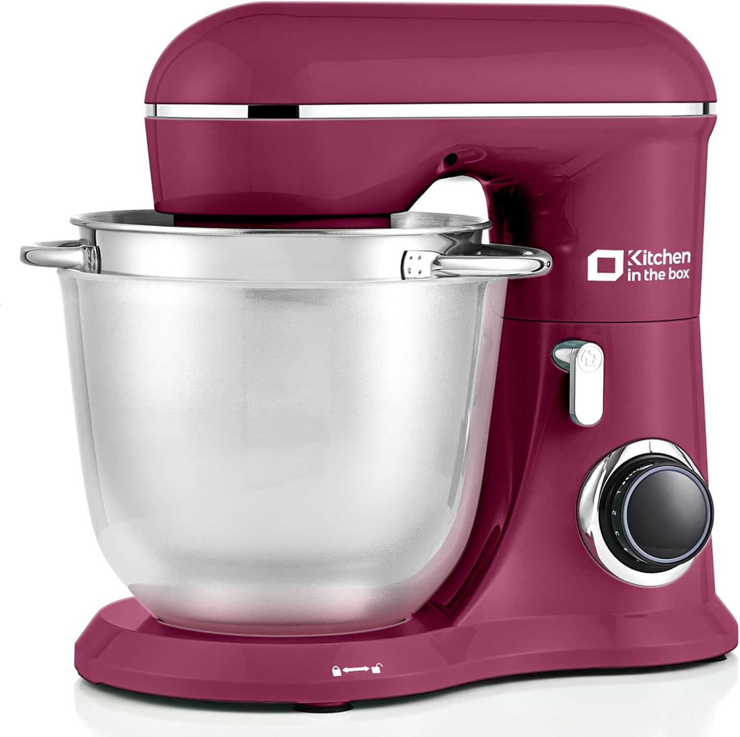Kitchen in the box Stand Mixer, 4.5QT+5QT Two bowls Electric Food Mixer, 10 Spee...