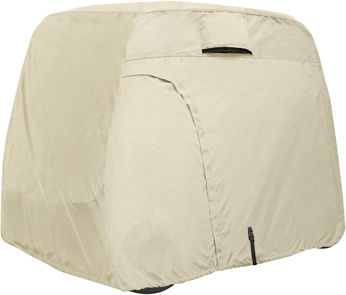Explore Land 600D Waterproof Golf Cart Cover Fits for Most Brand 4 Passengers Go...