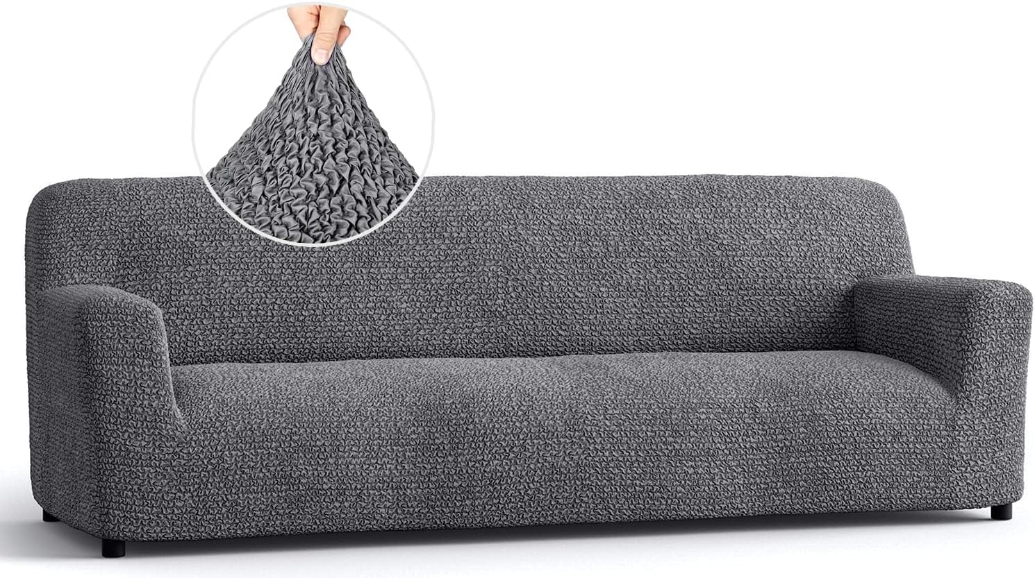PAULATO BY GA.I.CO. Sofa Slipcover - Stretch Couch Cover - Stylish Cushion Sofa...