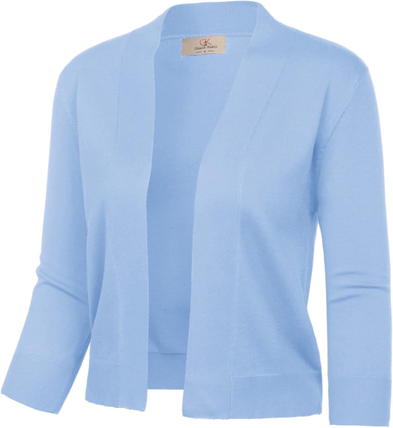 GRACE KARIN Women's Sweater, Special Knit Cropped Cardigan, Innovative Bolero Sh...