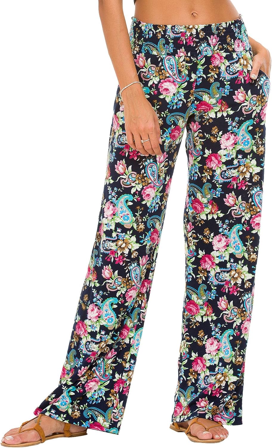Urban CoCo Women's Boho Palazzo Pants, Special Wide Leg Beach Pants, Innovative...