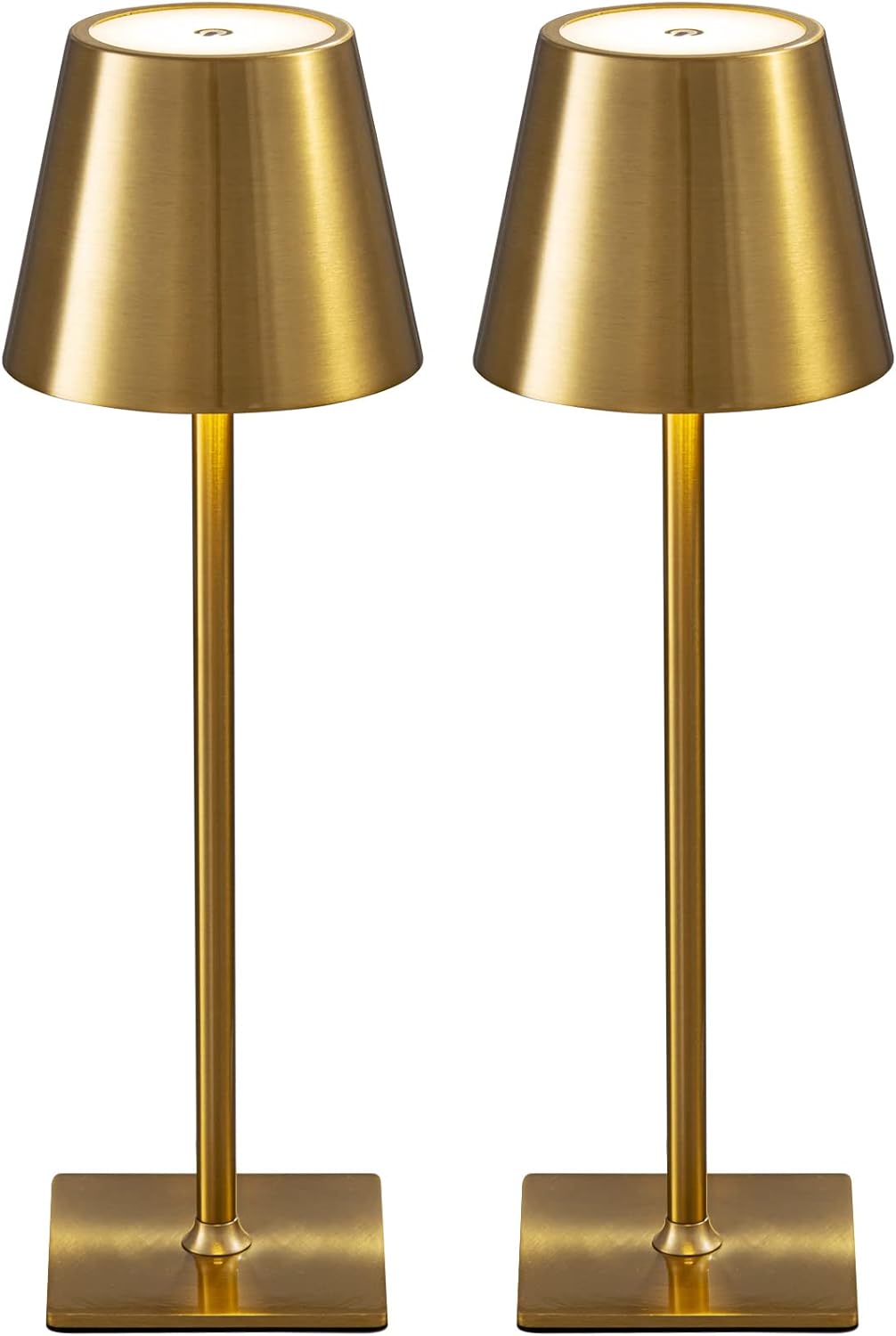 KDG 2 Pack Cordless Table Lamp,Portable LED Desk Lamp, 5000mAh Battery Operated,...