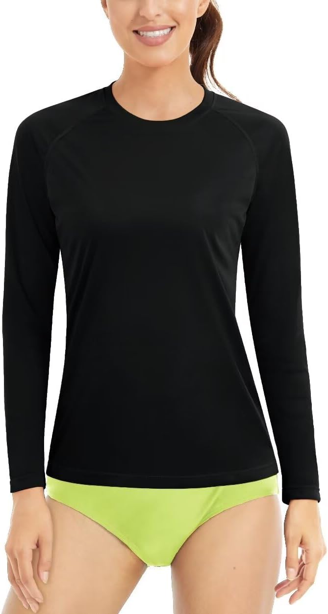 Boladeci Women's Sun Shirts UPF 50+ UV Protection Rash Guard Long Sleeve Quick D...