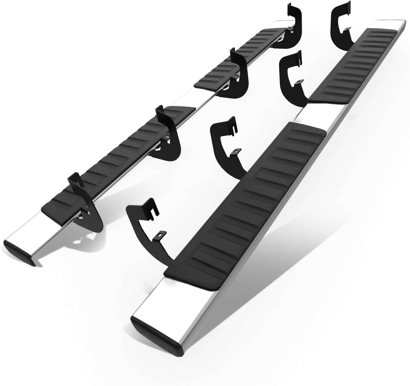 Auto Dynasty 6.75" Running Boards for Truck 2007-2019 Chevy Silverado/GMC Sierra...