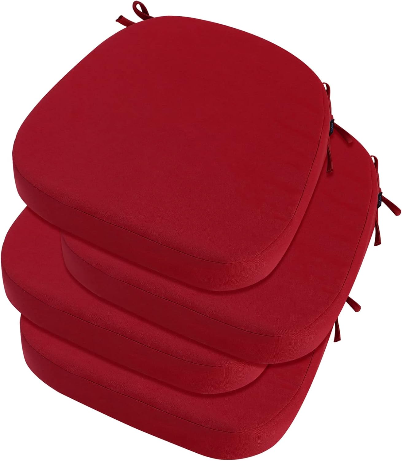 idee-home Outdoor Chair Cushions Set of 4, Thick 19" x 19" x 3" Outdoor Cushions...