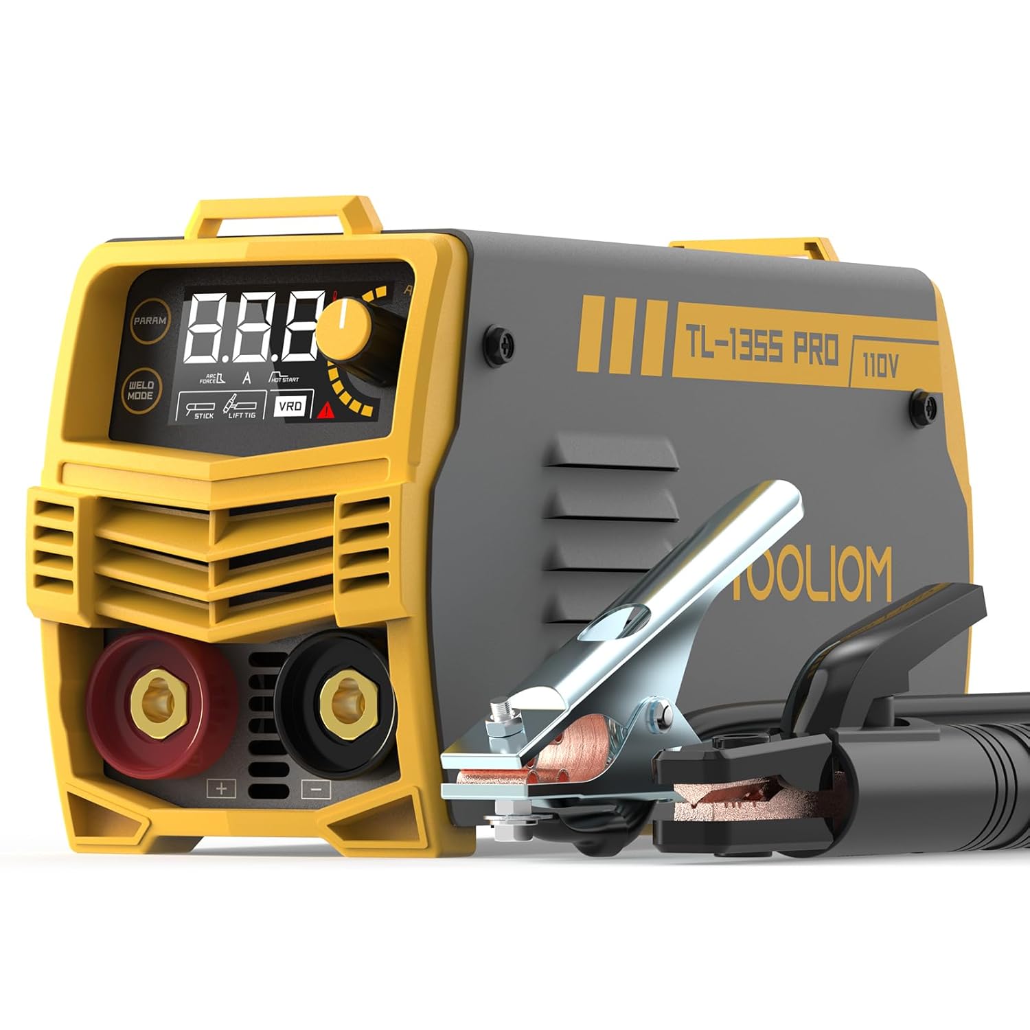 TOOLIOM 135A 110V Stick Welder MMA ARC Welder Machine DC Inverter Welder with Ho...