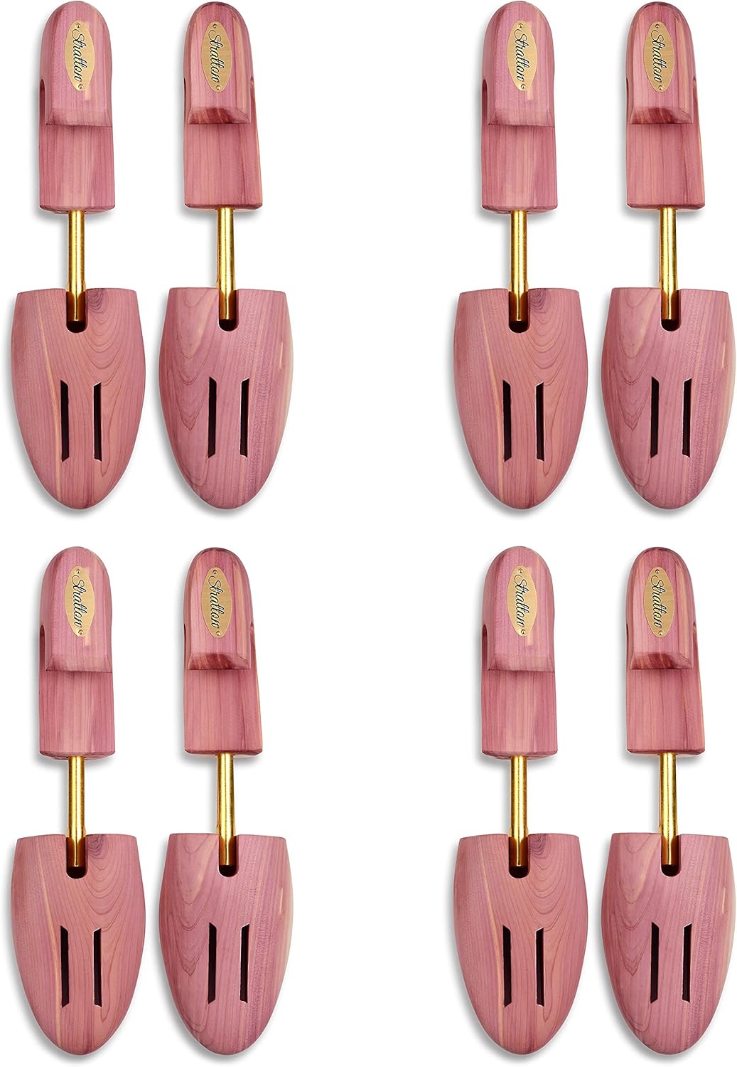 Stratton CEDAR SHOE TREE VALUE-PACK FOR MEN | GROWN IN USA | GREAT GIFT FOR MEN...