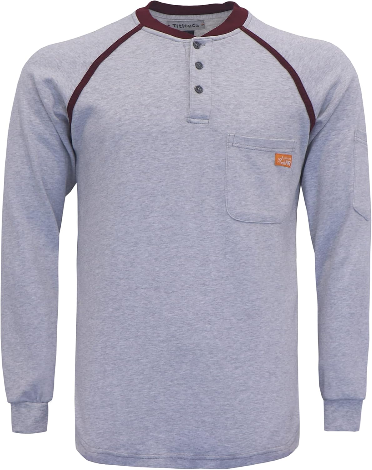 Titicaca FR Shirts 7oz Flame Resistant Shirt Men's Fire Retardant Henley Shirt X...