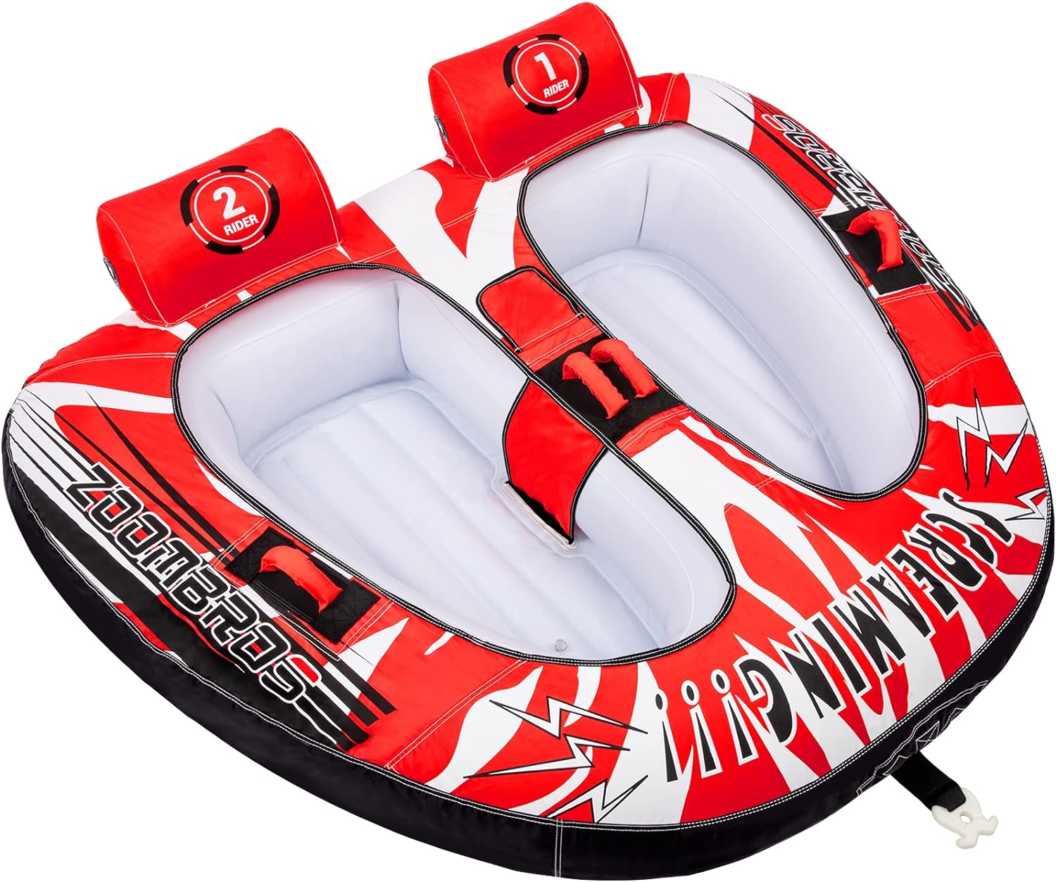 Towable Tubes, Special Water Tubes for Boating 2 Person, Innovative Safety Infla...