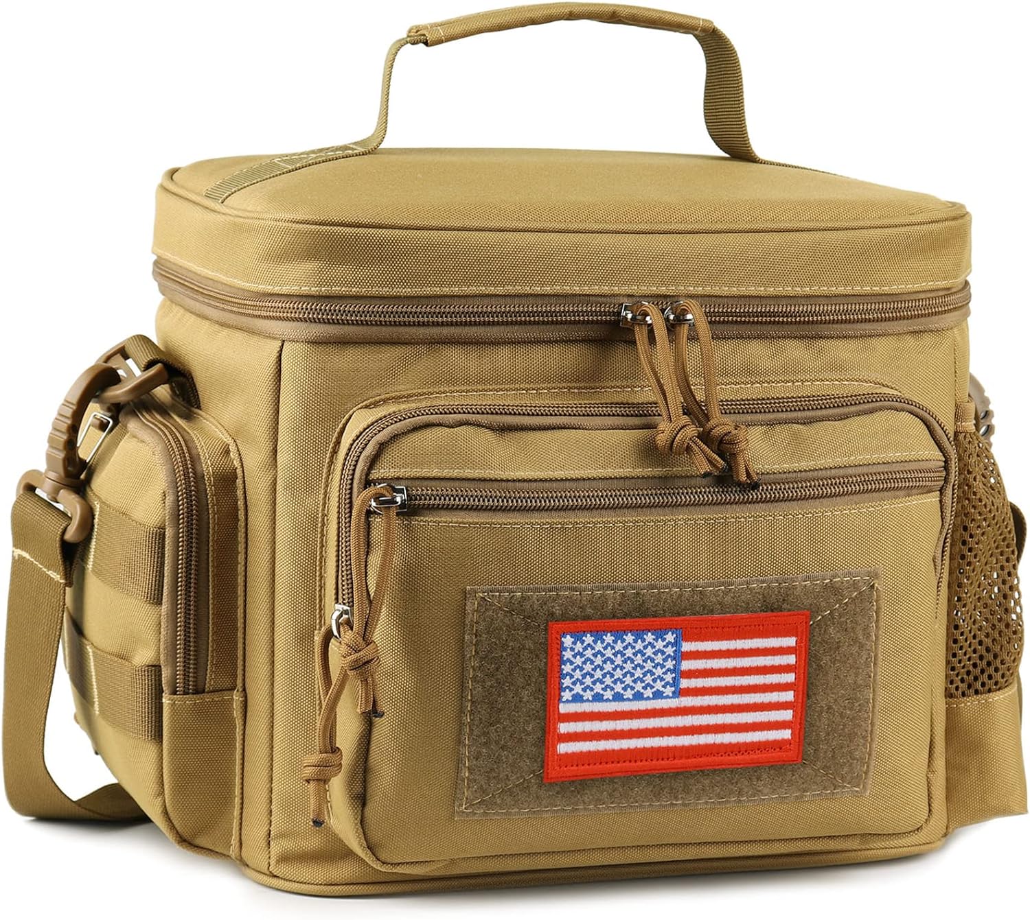 Tactical Lunch Box, Special Lunch Bag for Men with MOLLE Webbing, Premium Leakpr...