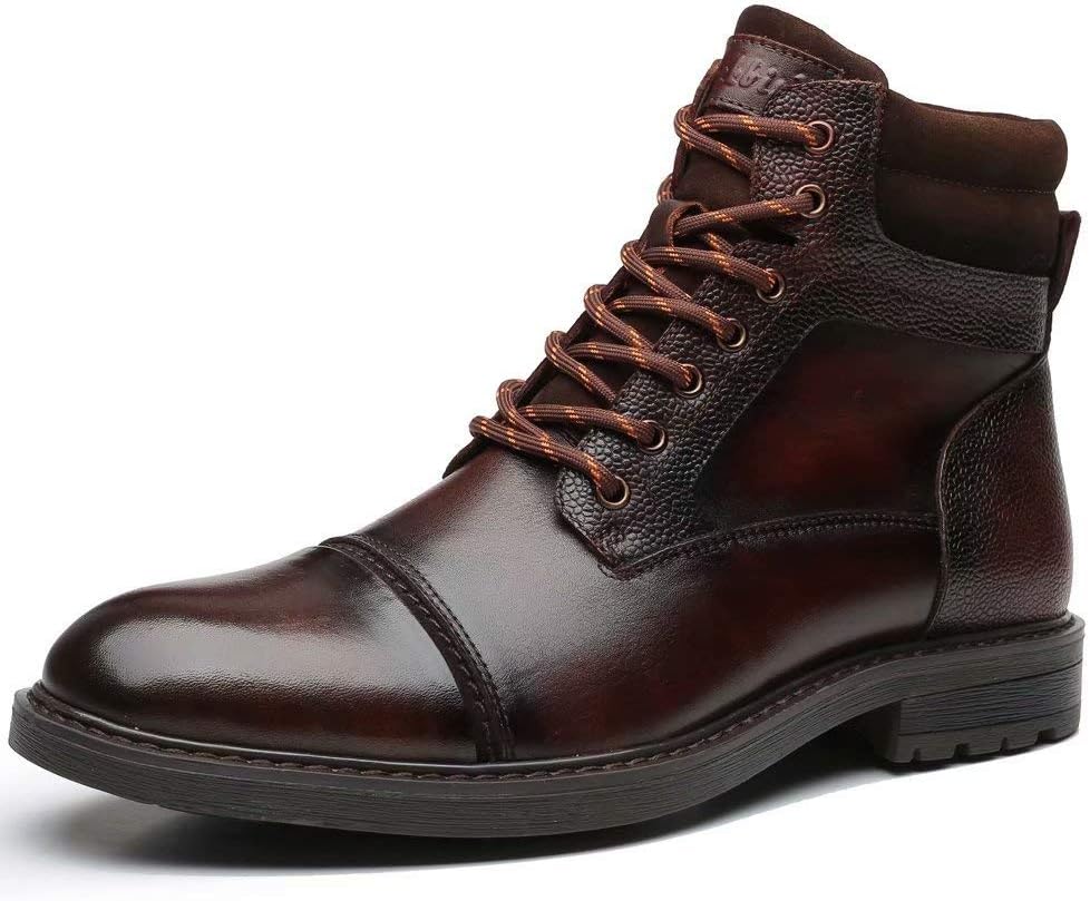 Arkbird Mens Chelsea Boots, Stylish and Comfort Leather Chukka Ankle Boots with...