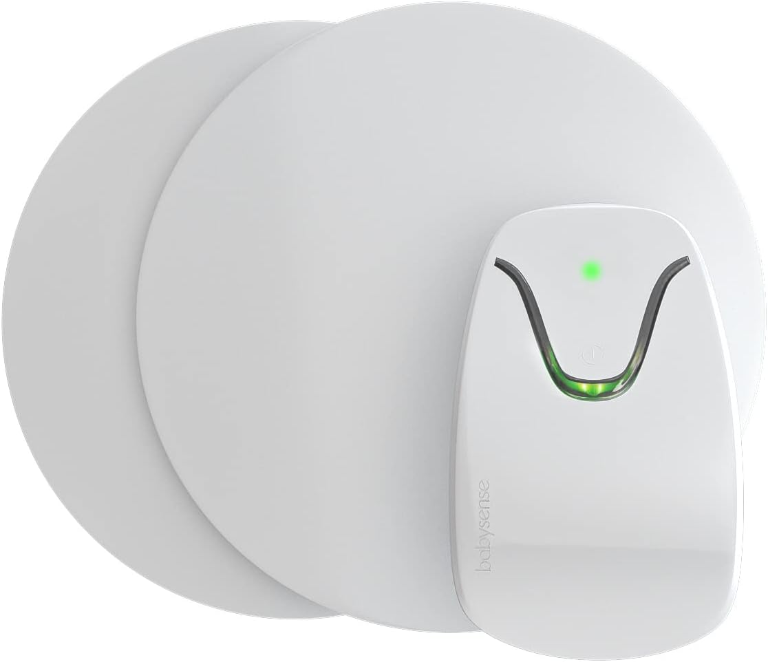 New Babysense Baby Breathing Movement and Video Monitor White Babysense 7