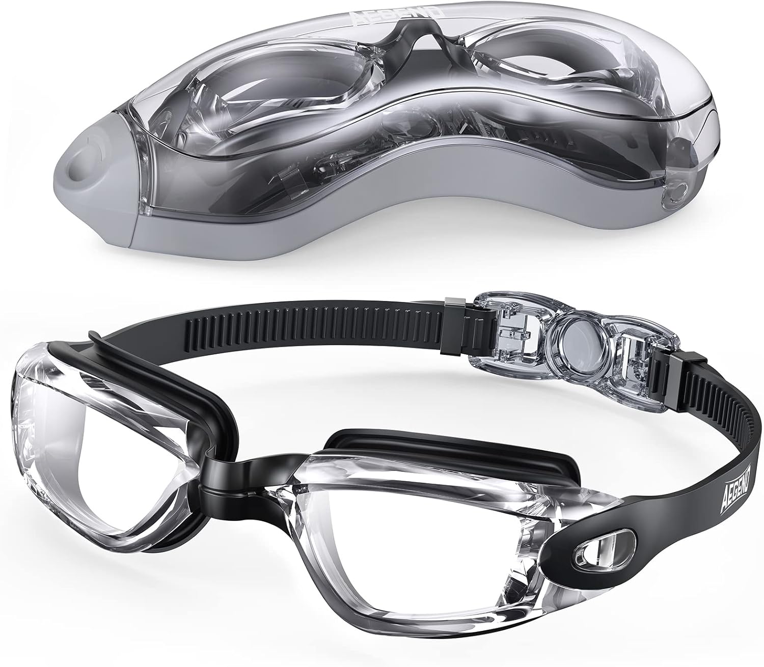 Aegend Swim Goggles, Swimming Goggles No Leaking Full Protection Adult Men Women...