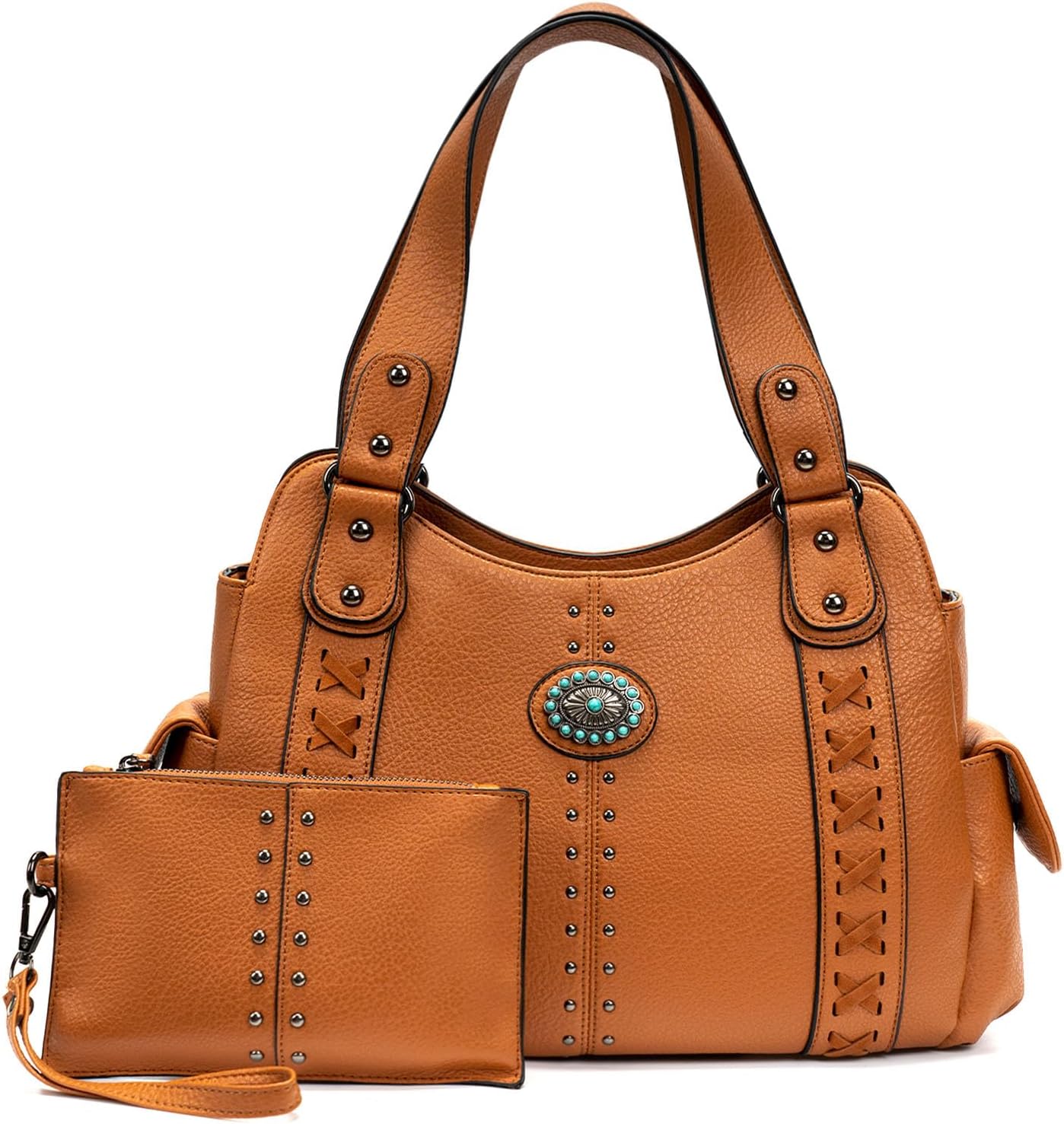 Tote Bag for Women Large Western Purse Ladies Top Handle Shoulder Handbags Vinta...