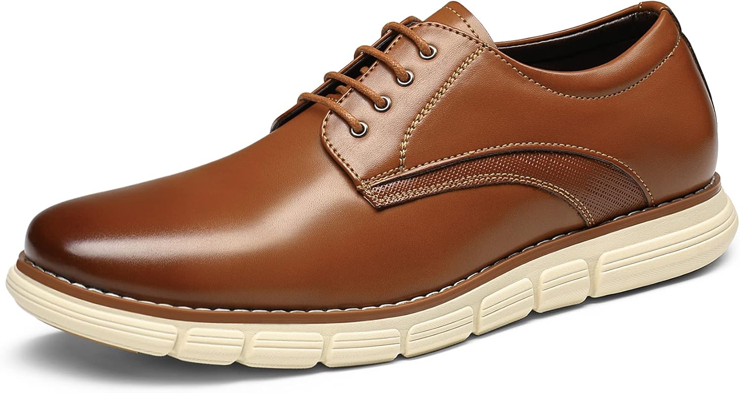 Bruno Marc Men's Crossflex Dress Sneakers, Special Casual Oxford Formal Shoes, I...