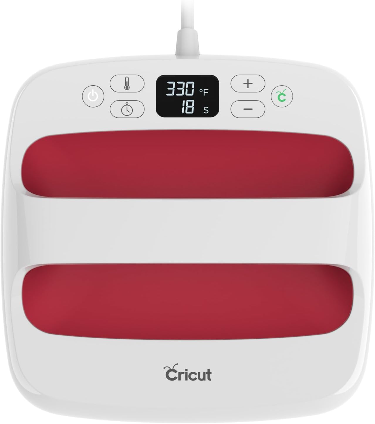 Cricut EasyPress 2 Heat Press Machine (9 in x 9 in), Ideal for T-Shirts, Tote Ba...