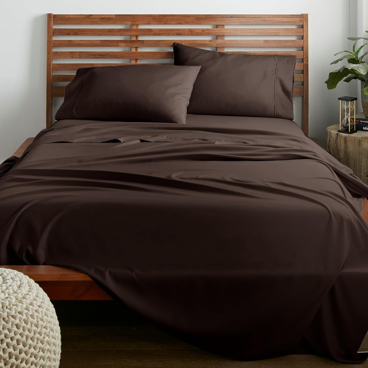 American Home Collection Queen Sheet Set - 4 Pieces Extra Soft Bedding Sheets &...