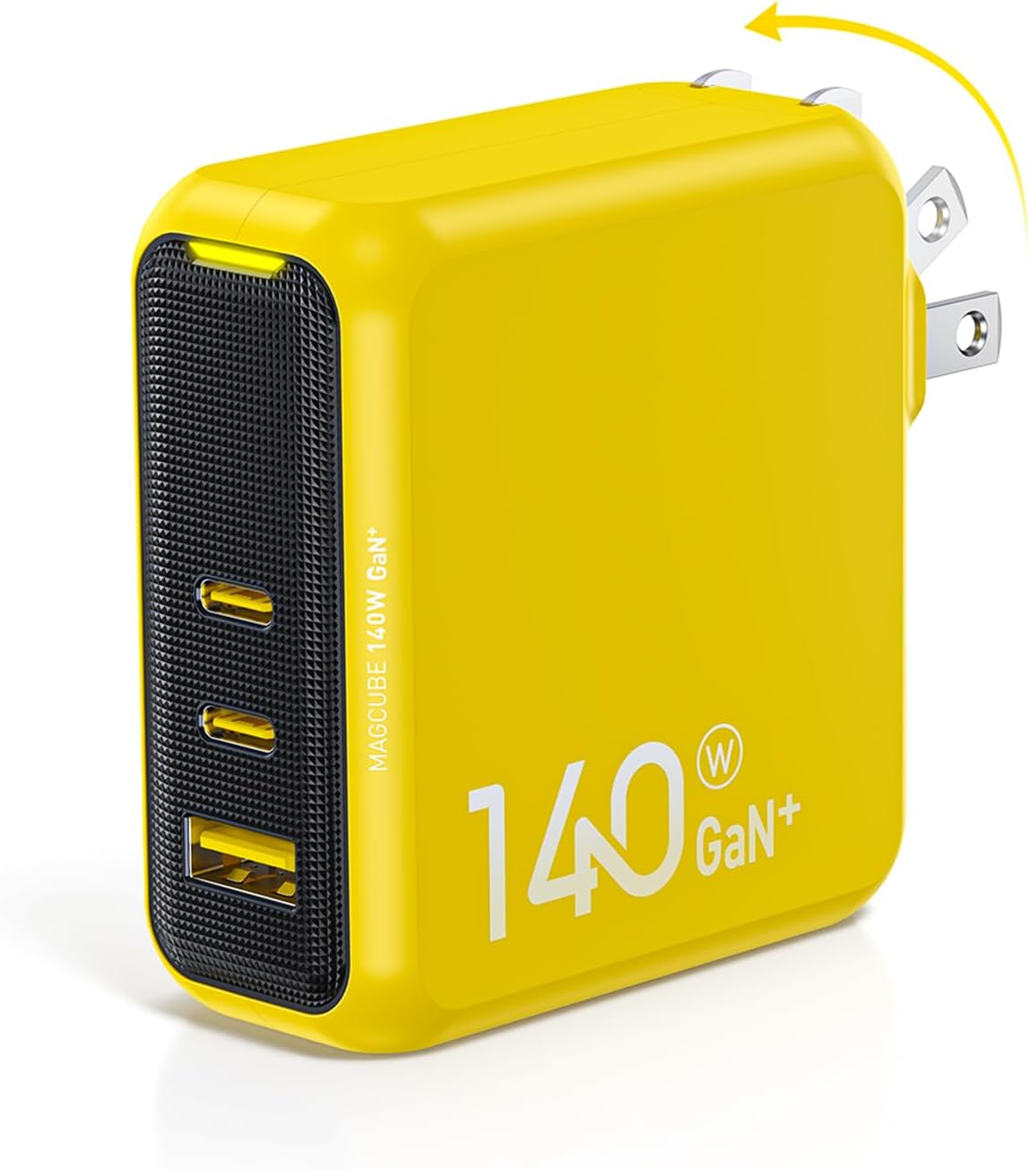 AOHI Magcube 140W USB C Charger PD3.1 3-Port GaN+...